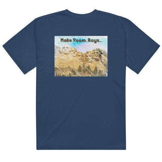 * We The People / Trump on Mt. Rushmore:  "Make Room, Boys" T-Shirt *